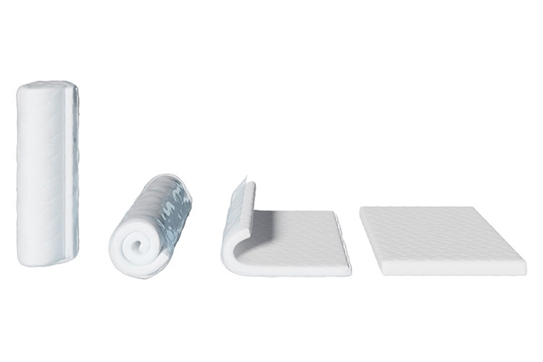 Colchón en paquete aspirado