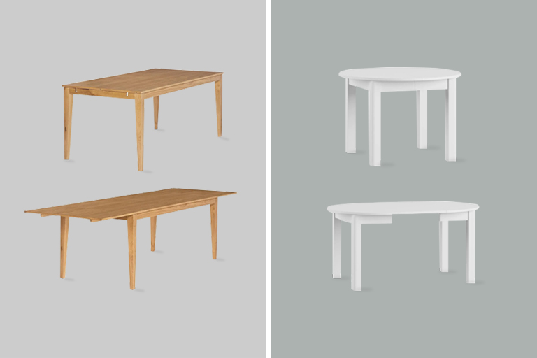 Mesa con extensiones adicionales